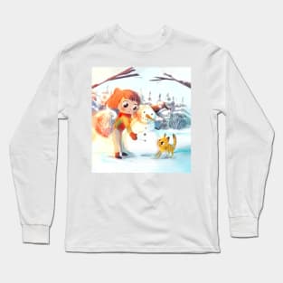 Winter friends Long Sleeve T-Shirt